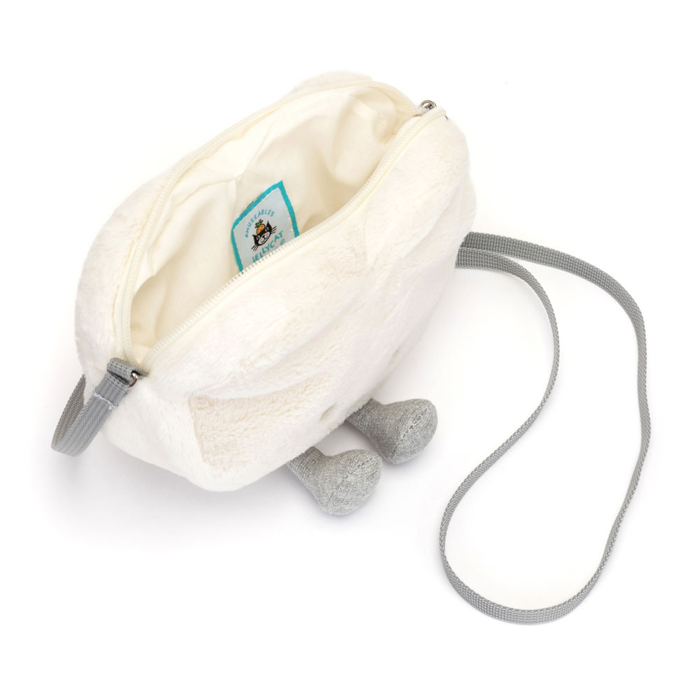 Alternative view of Amuseables Cream Heart Bag