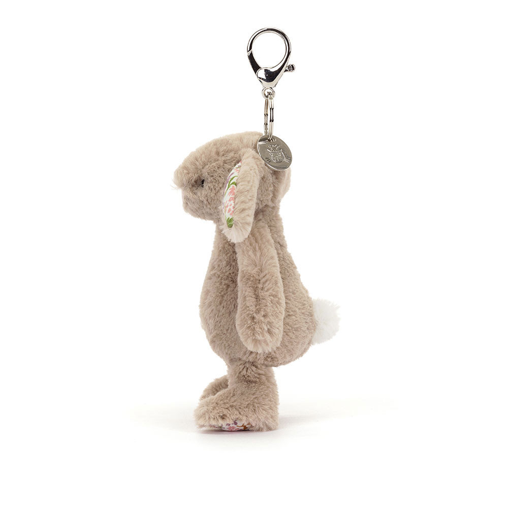 Alternative view of Blossom Beige Bunny 'Petal' Bag Charm