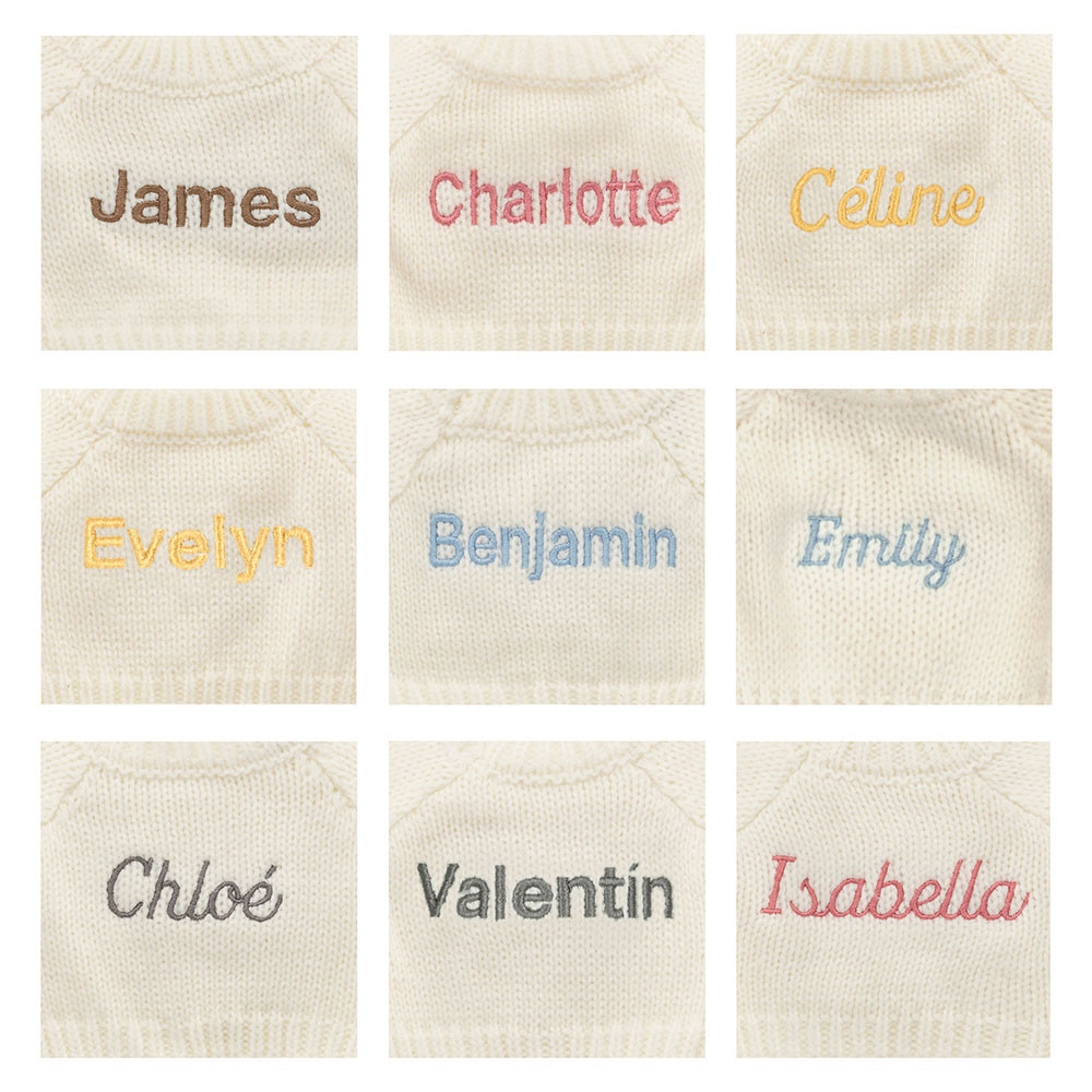 Alternative view of Bashful Luxe Bunny Luna with Personalized Cream Jumper