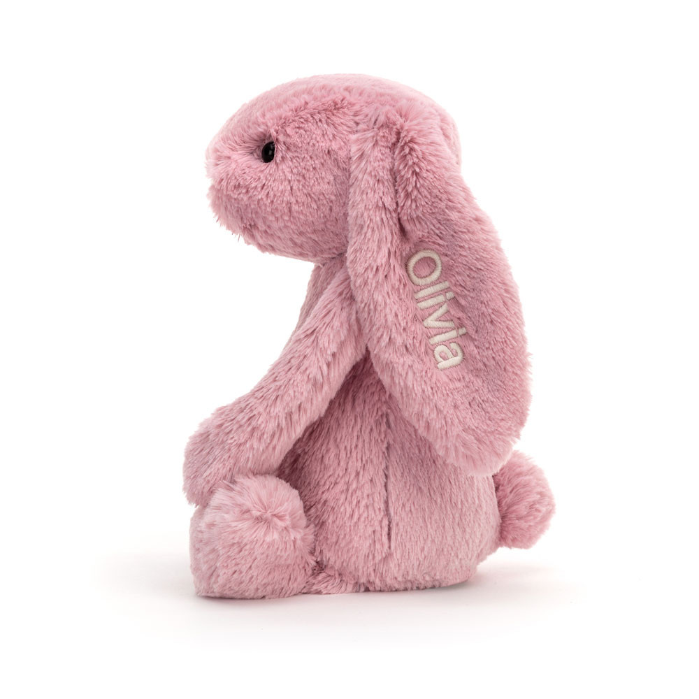 Alternative view of Personalized Bashful Tulip Bunny Medium