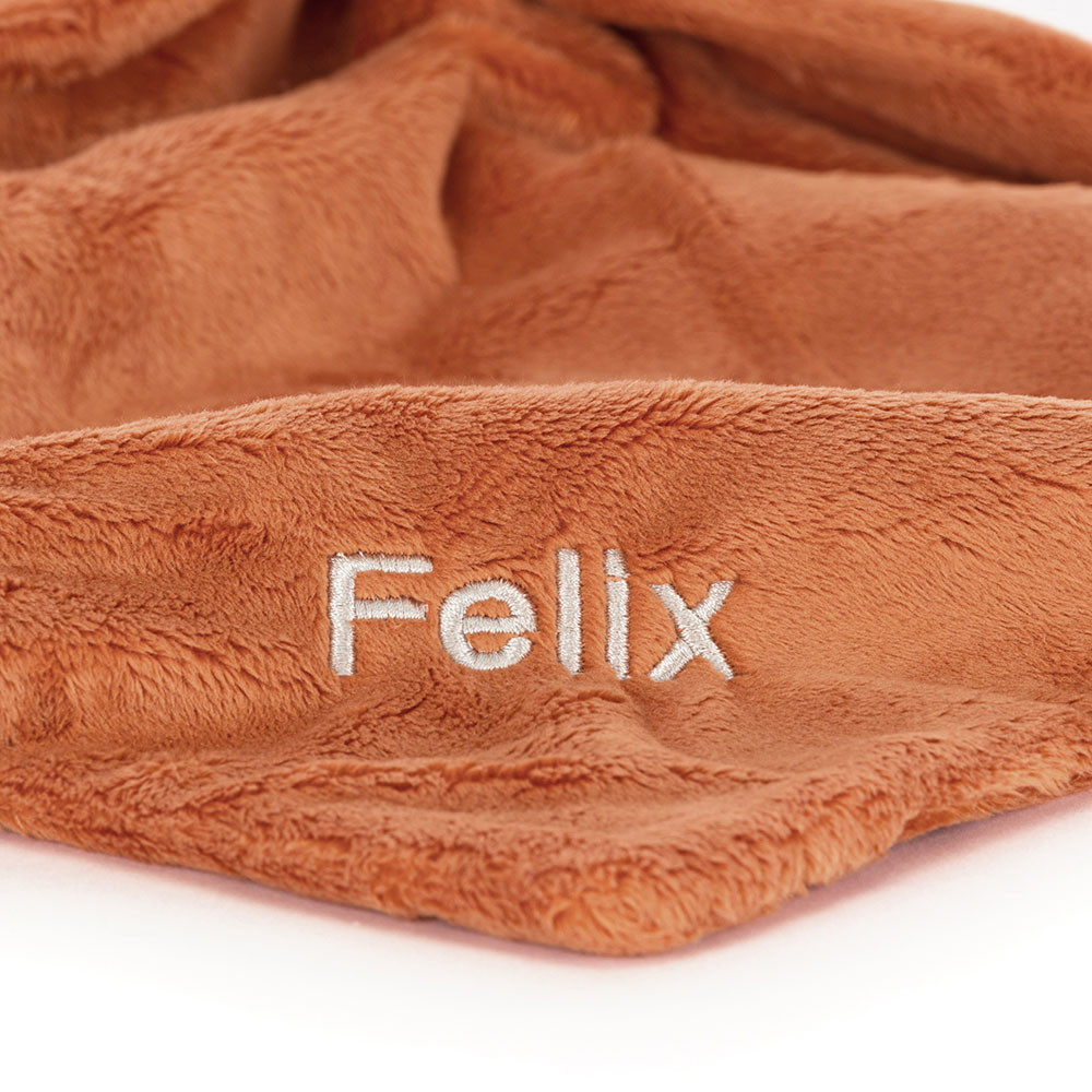 Alternative view of Personalized Bashful Fox Cub Soother