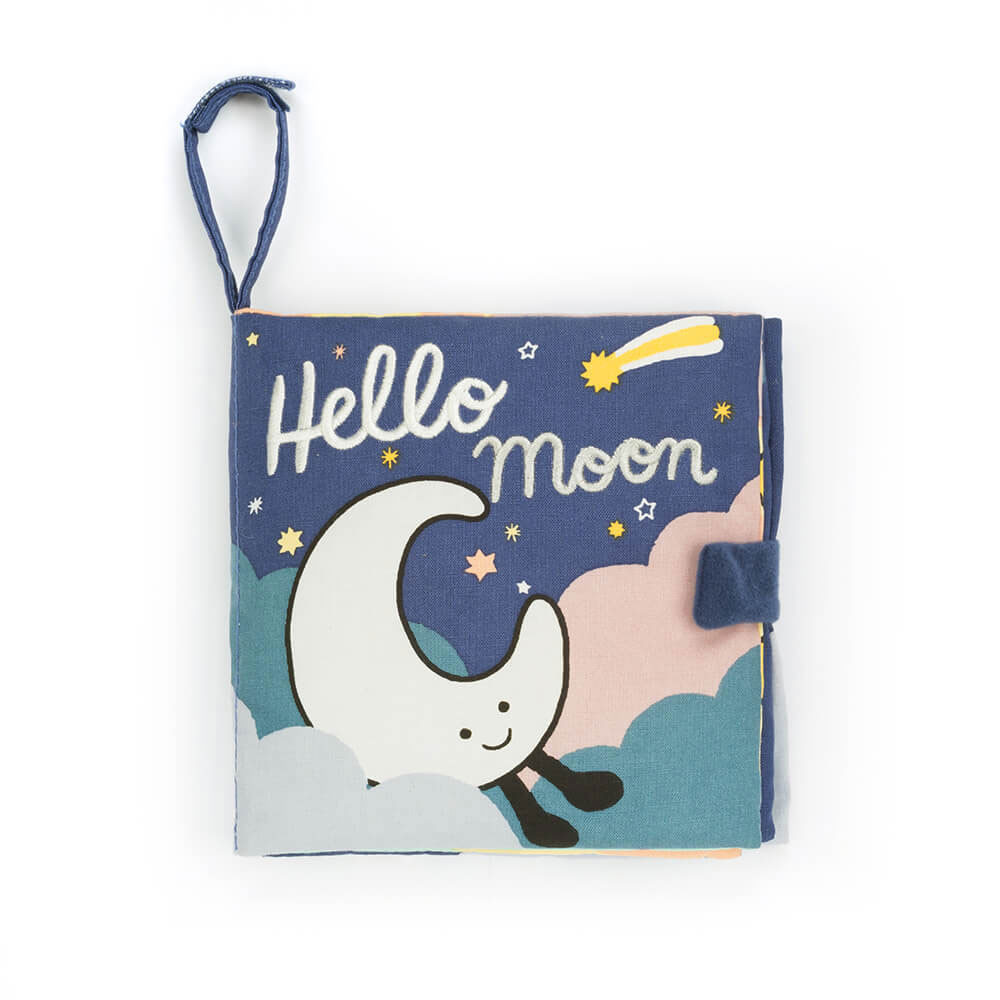 Alternative view of Hello Moon Fabric Book & Amuseables Moon Medium