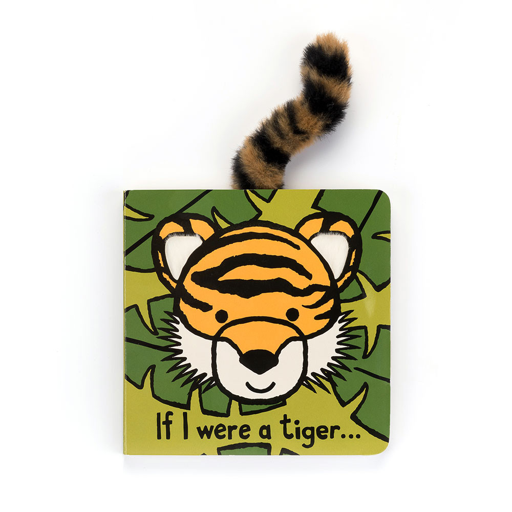 Alternative view of If I Were a Tiger Book & Bashful Tiger Medium