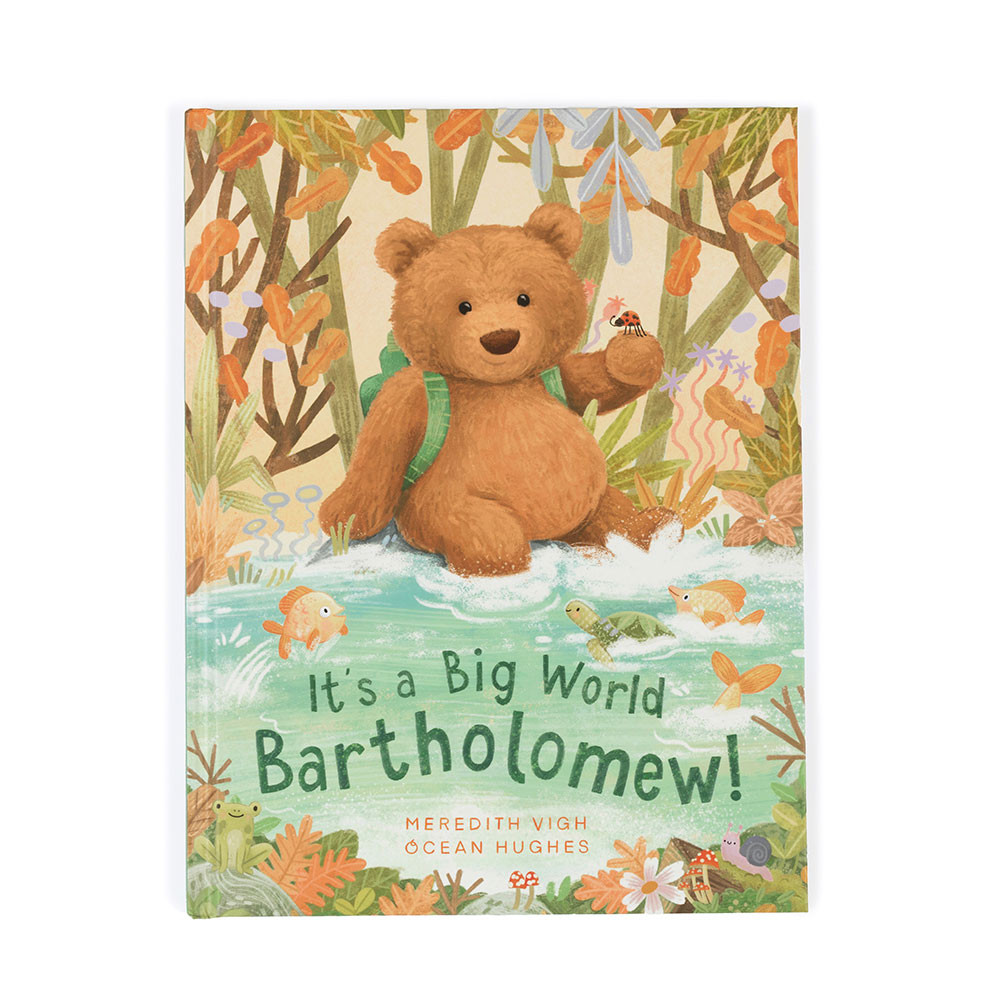 Alternative view of It's a Big World Bartholomew Book & Bartholomew Bear Medium