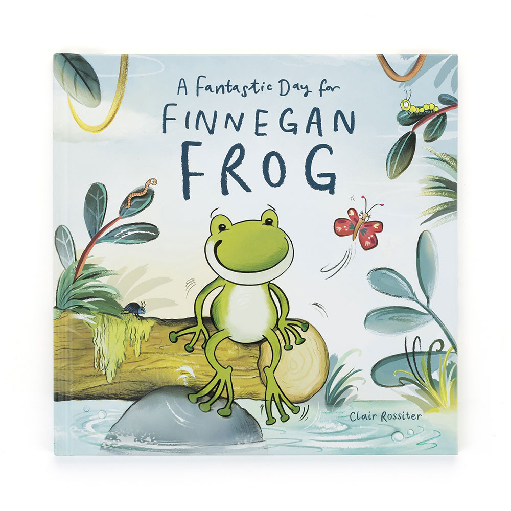 Alternative view of A Fantastic Day for Finnegan Frog Book & Finnegan Frog